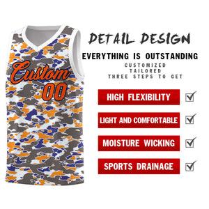 Custom Personalized Camo Sets Sports Uniform Basketball Jersey