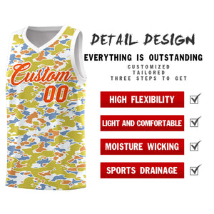 Custom Personalized Camo Sets Sports Uniform Basketball Jersey