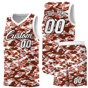 Custom Personalized Camo Sets Sports Uniform Basketball Jersey