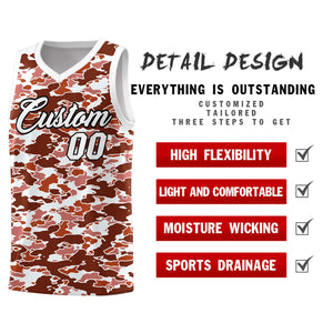 Custom Personalized Camo Sets Sports Uniform Basketball Jersey