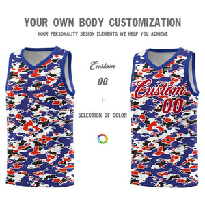 Custom Personalized Camo Sets Sports Uniform Basketball Jersey