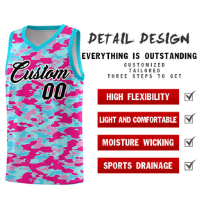 Custom Personalized Camo Sets Sports Uniform Basketball Jersey