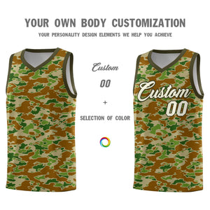 Custom Personalized Camo Sets Sports Uniform Basketball Jersey