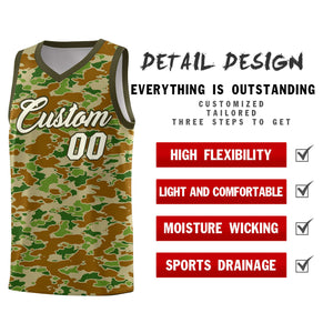 Custom Personalized Camo Sets Sports Uniform Basketball Jersey