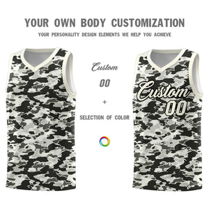 Custom Personalized Camo Sets Sports Uniform Basketball Jersey