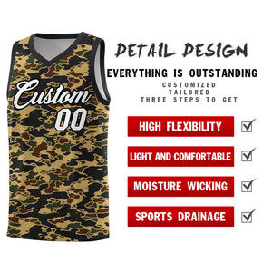 Custom Personalized Camo Sets Sports Uniform Basketball Jersey