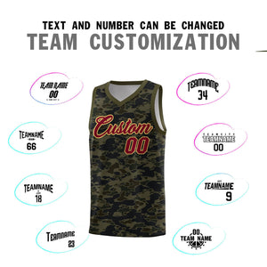 Custom Personalized Camo Sets Sports Uniform Basketball Jersey