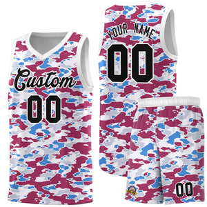 Custom Personalized Camo Sets Sports Uniform Basketball Jersey