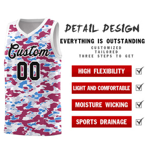 Custom Personalized Camo Sets Sports Uniform Basketball Jersey