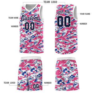 Custom Personalized Camo Sets Sports Uniform Basketball Jersey