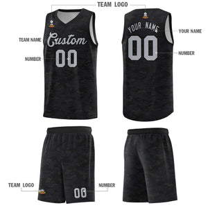 Custom Personalized Camo Sets Sports Uniform Basketball Jersey