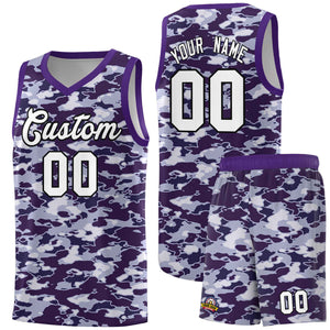 Custom Personalized Camo Sets Sports Uniform Basketball Jersey