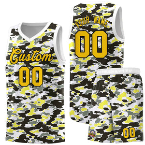 Custom Personalized Camo Sets Sports Uniform Basketball Jersey