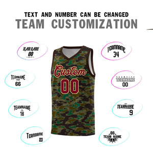 Custom Personalized Camo Sets Sports Uniform Basketball Jersey