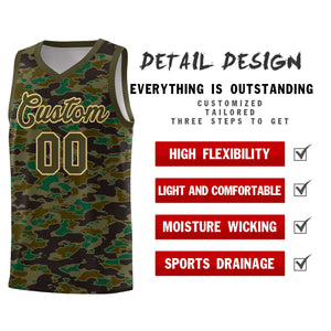 Custom Personalized Camo Sets Sports Uniform Basketball Jersey