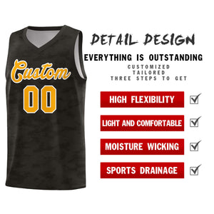 Custom Personalized Camo Sets Sports Uniform Basketball Jersey