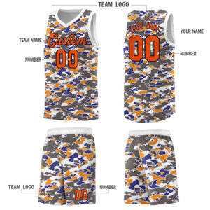 Custom Personalized Camo Sets Sports Uniform Basketball Jersey