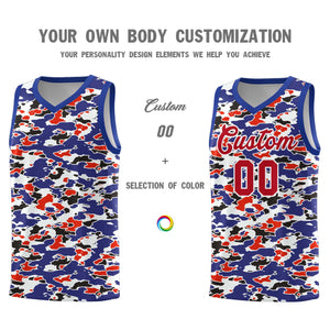 Custom Personalized Camo Sets Sports Uniform Basketball Jersey