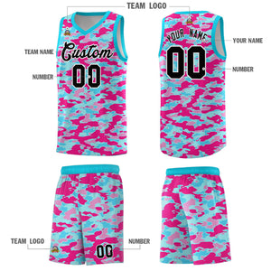 Custom Personalized Camo Sets Sports Uniform Basketball Jersey