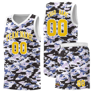 Custom Personalized Camo Sets Sports Uniform Basketball Jersey