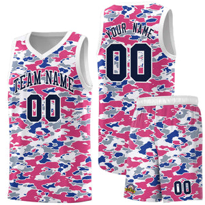 Custom Personalized Camo Sets Sports Uniform Basketball Jersey