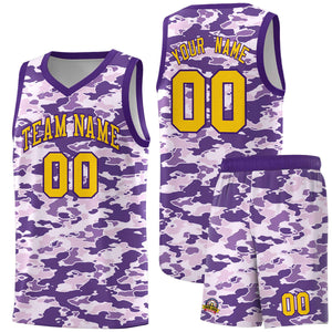 Custom Personalized Camo Sets Sports Uniform Basketball Jersey