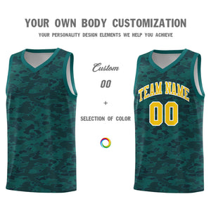 Custom Personalized Camo Sets Sports Uniform Basketball Jersey