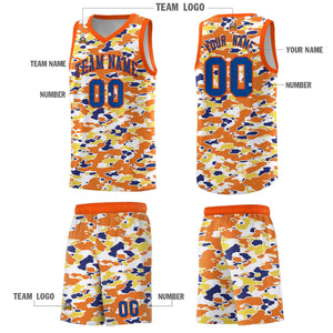 Custom Personalized Camo Sets Sports Uniform Basketball Jersey