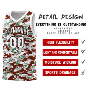 Custom Personalized Camo Sets Sports Uniform Basketball Jersey