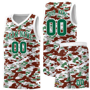 Custom Personalized Camo Sets Sports Uniform Basketball Jersey