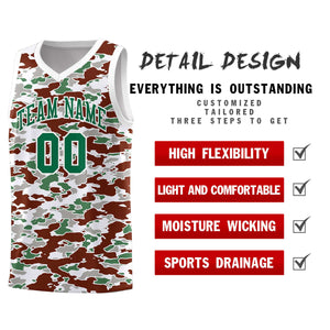 Custom Personalized Camo Sets Sports Uniform Basketball Jersey