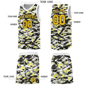 Custom Personalized Camo Sets Sports Uniform Basketball Jersey