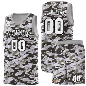 Custom Personalized Camo Sets Sports Uniform Basketball Jersey