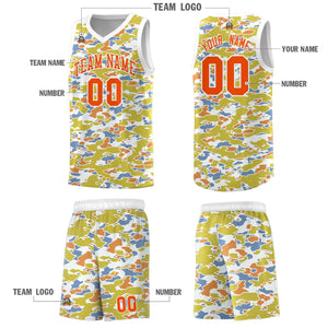 Custom Personalized Camo Sets Sports Uniform Basketball Jersey