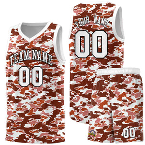 Custom Personalized Camo Sets Sports Uniform Basketball Jersey