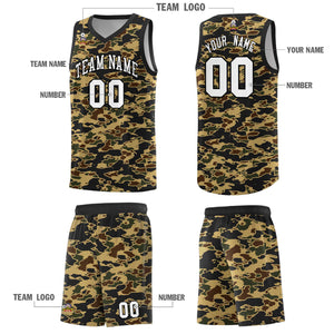 Custom Personalized Camo Sets Sports Uniform Basketball Jersey