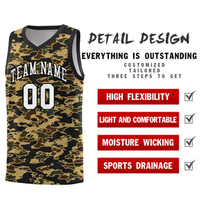 Custom Personalized Camo Sets Sports Uniform Basketball Jersey