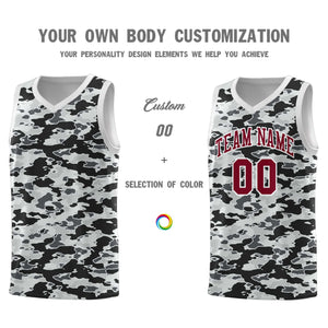 Custom Personalized Camo Sets Sports Uniform Basketball Jersey