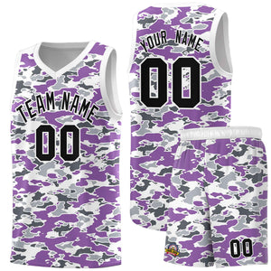 Custom Personalized Camo Sets Sports Uniform Basketball Jersey