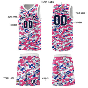 Custom Personalized Camo Sets Sports Uniform Basketball Jersey