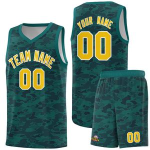 Custom Personalized Camo Sets Sports Uniform Basketball Jersey