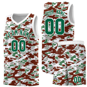 Custom Personalized Camo Sets Sports Uniform Basketball Jersey