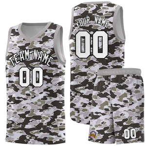 Custom Personalized Camo Sets Sports Uniform Basketball Jersey