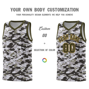 Custom Personalized Camo Sets Sports Uniform Basketball Jersey