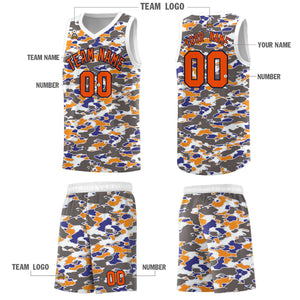 Custom Personalized Camo Sets Sports Uniform Basketball Jersey