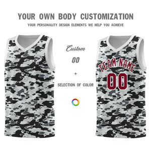 Custom Personalized Camo Sets Sports Uniform Basketball Jersey