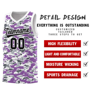 Custom Personalized Camo Sets Sports Uniform Basketball Jersey