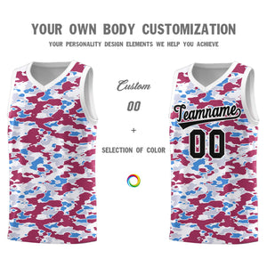 Custom Personalized Camo Sets Sports Uniform Basketball Jersey