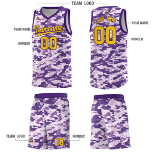 Custom Personalized Camo Sets Sports Uniform Basketball Jersey