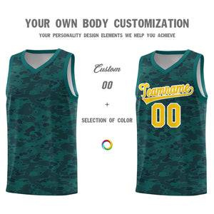 Custom Personalized Camo Sets Sports Uniform Basketball Jersey